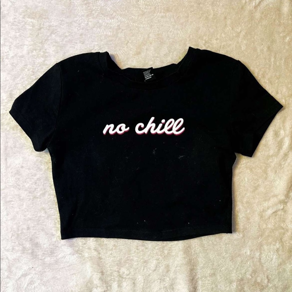 black crop top